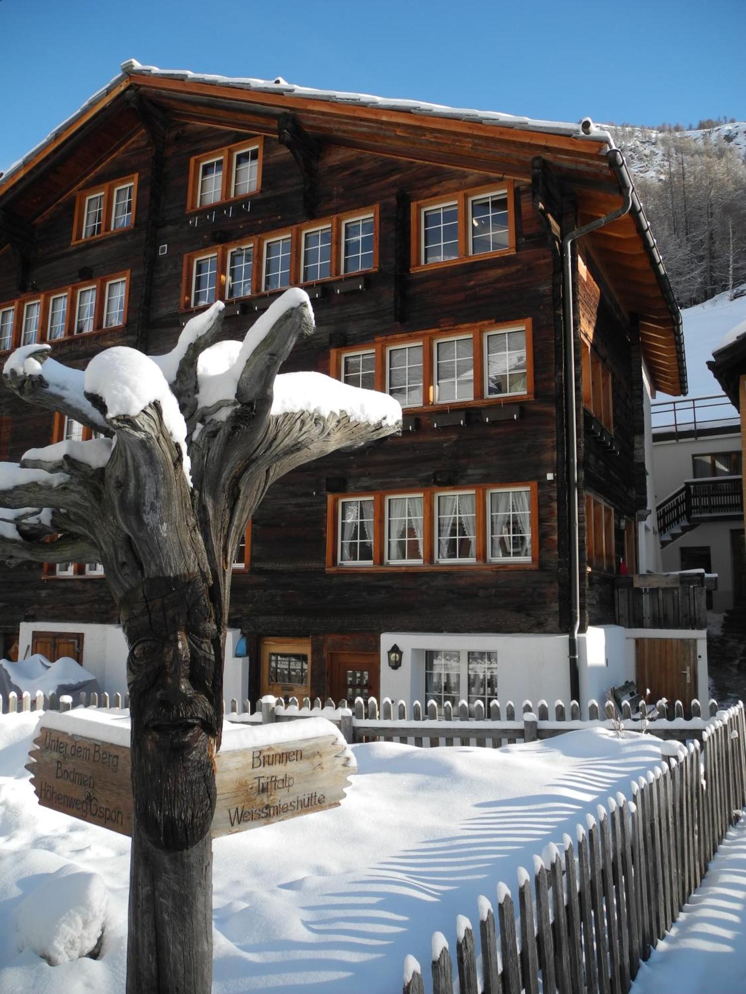 Ferienhaus Antigua Saas-Grund Kamer foto