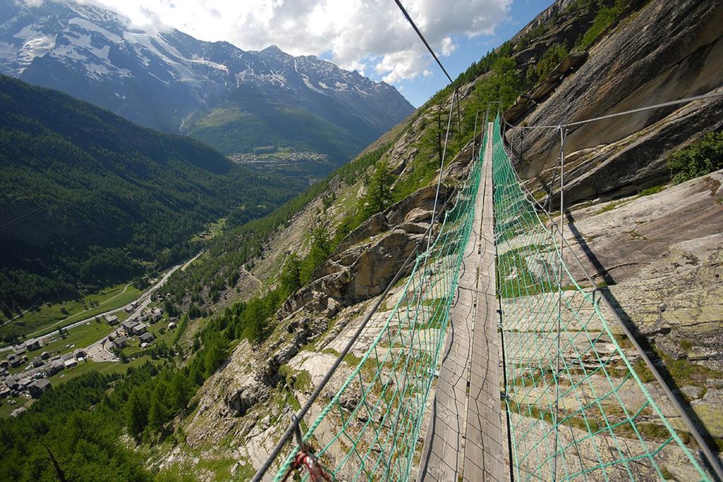 Ferienhaus Antigua Saas-Grund Buitenkant foto